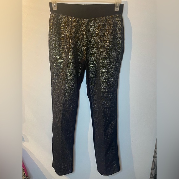 Women’s gold slack size medium - Picture 2 of 8